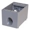 Sigma Engineered Solutions Electrical Box, Outlet Box Type, 1 Gang, Die-Cast Metal, Rectangular Shape 14253 - alternate 2